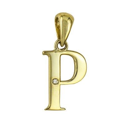 P on sale pendant design