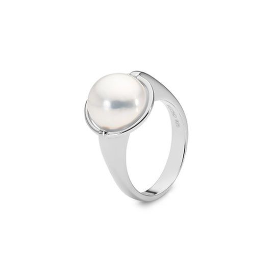 Sterling Silver Edison Freshwater Pearl Ring