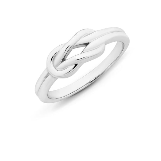 Sterling Silver Plaited Ring