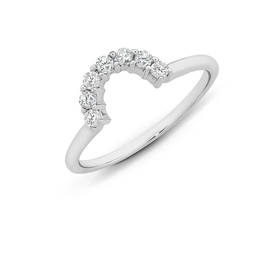 Sterling Silver Cubic Zirconia Ring