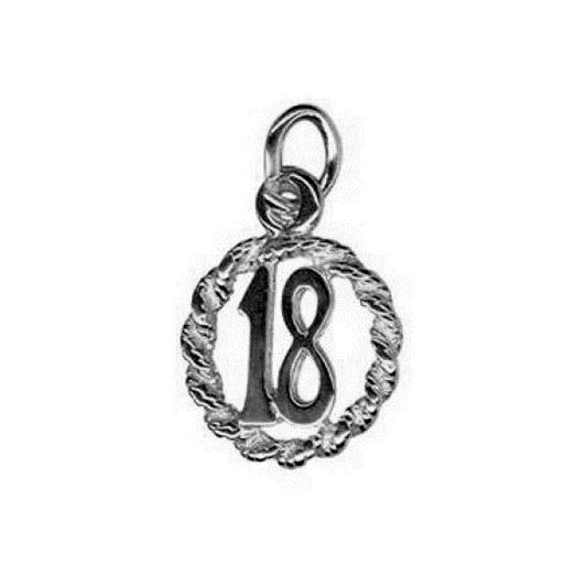 Sterling Silver 18 Charm