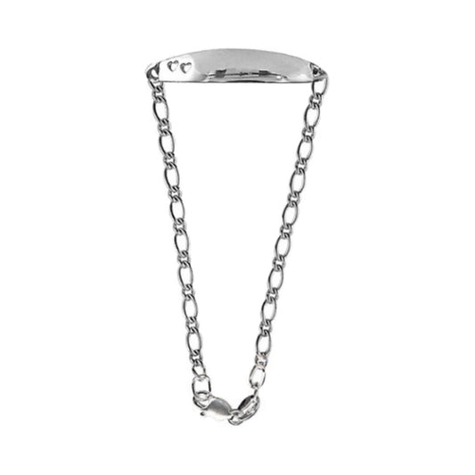 Sterling Silver Childs ID Bracelet