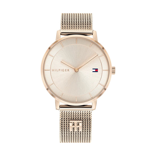 Tommy Hilfiger Tea Rose Gold Tone Ladies Watch