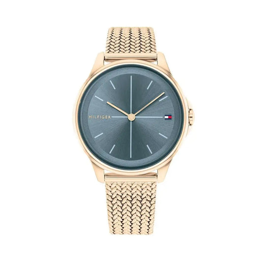 Tommy Hilfiger Delphine Rose Gold Tone Ladies Watch