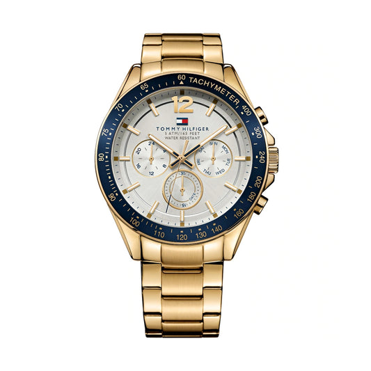 Tommy Hilfiger Luke Gold Tone Gents Watch