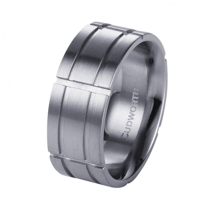 Cudworth Stainless Steel Indented Grid Ring