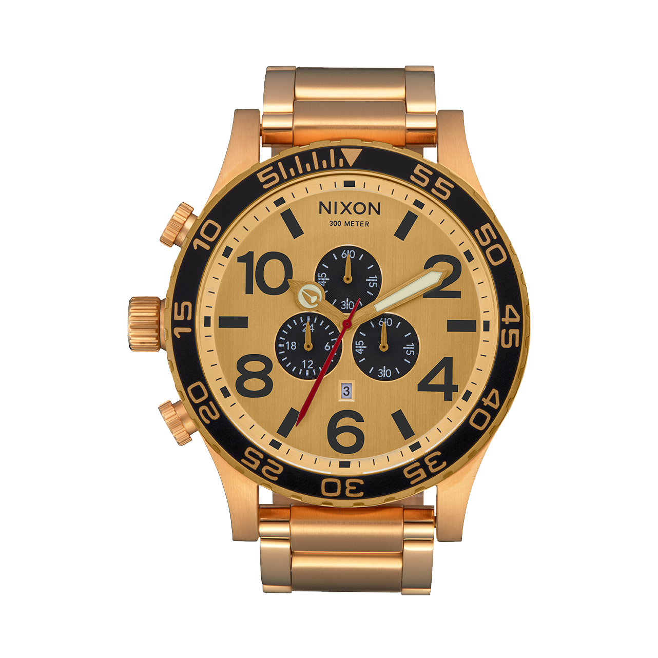 Nixon 51 30 Chrono All Gold Gents Watch JG Emporium AU