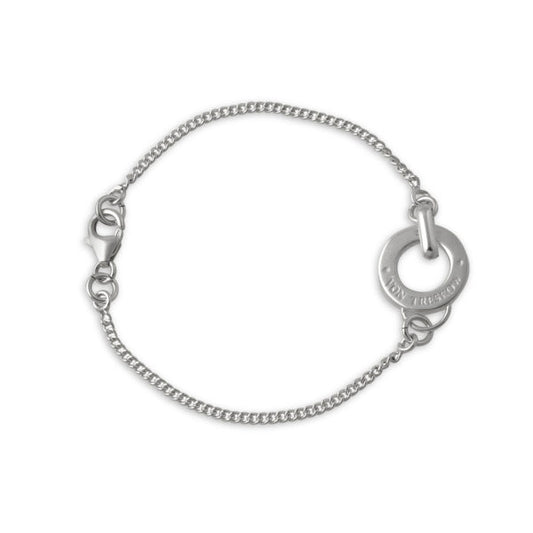 Von Treskow Curb Bracelet with Von Treskow Disc