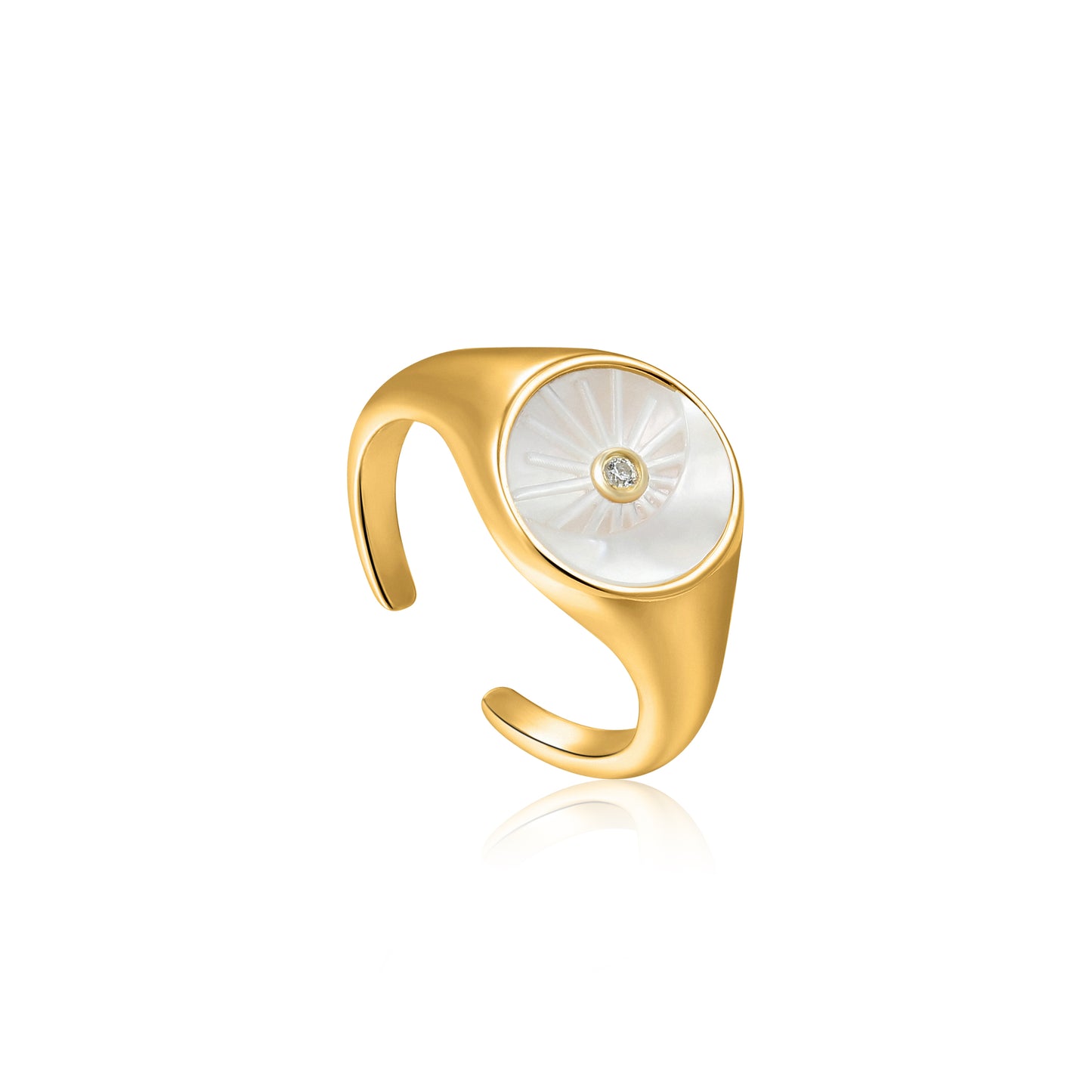 Ania Haie Wild Soul Eclipse Emblem Adjust Ring